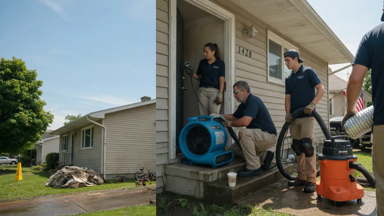 Water Damage Restoration in Pettibone, ND near me
